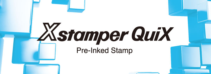 Xstamper QuiX Pre-Inked Stamp